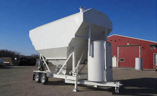 Low Profile Portable Silo Low Profile Portable Silo