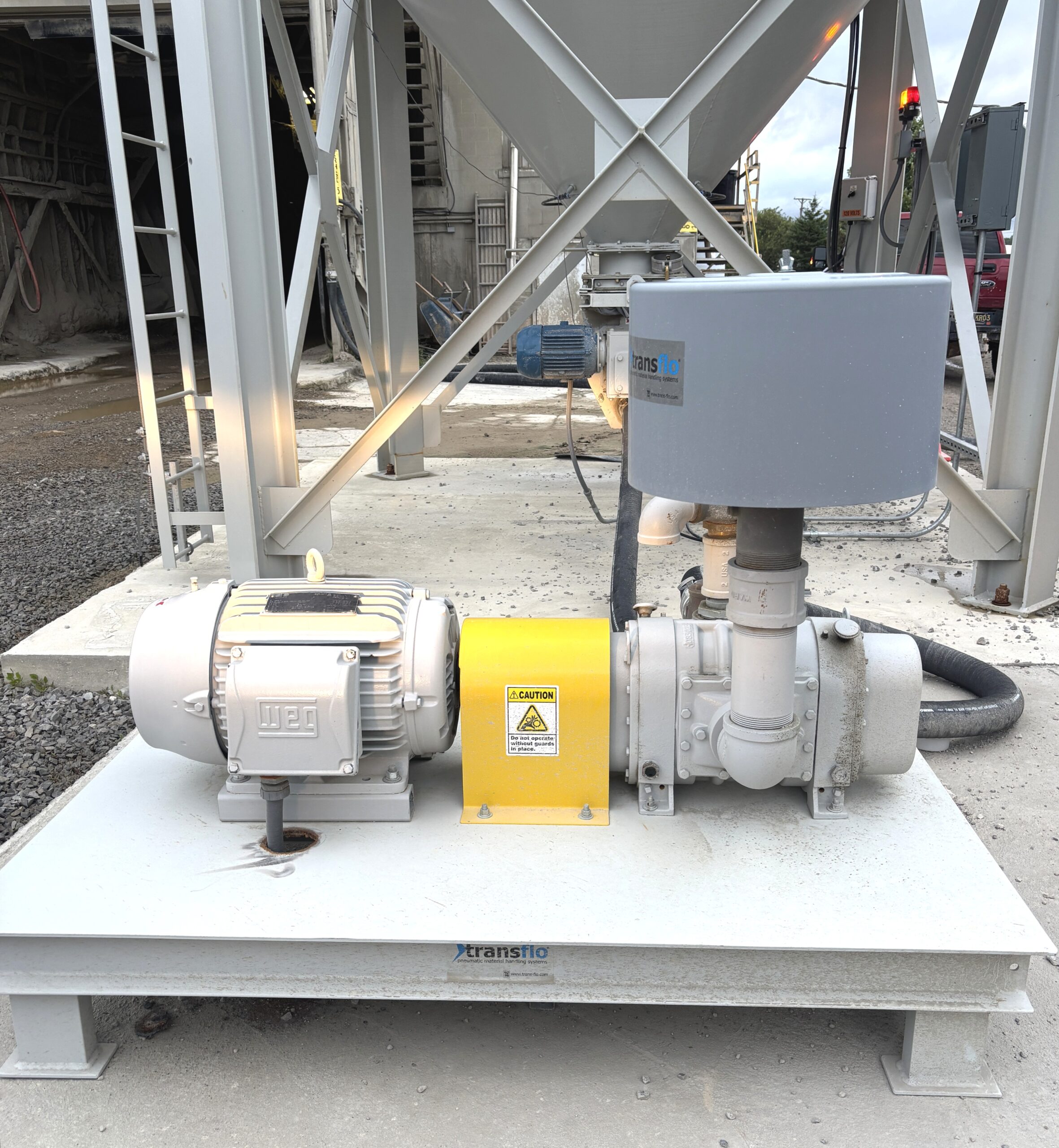 Low Profile Portable Silo